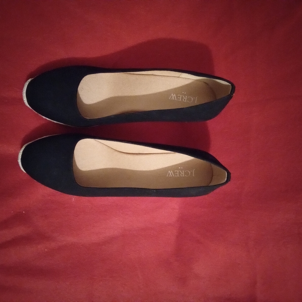 J. Crew Seville Espadrille Wedge Size 9
